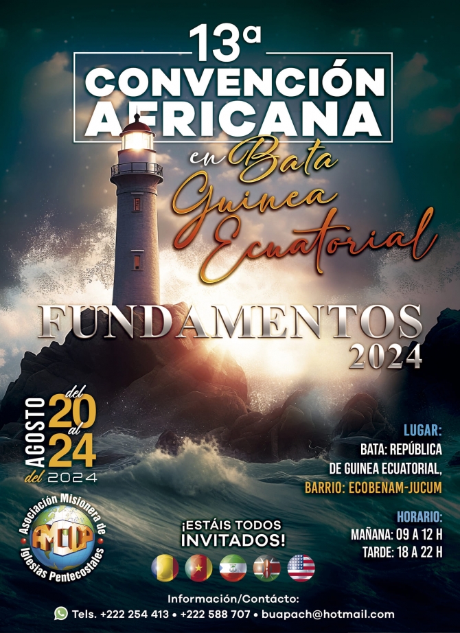 AMIP ÁFRICA - FUNDAMENTOS 2024: Trigésima Convención Africana en Bata, Guinea Ecuatorial